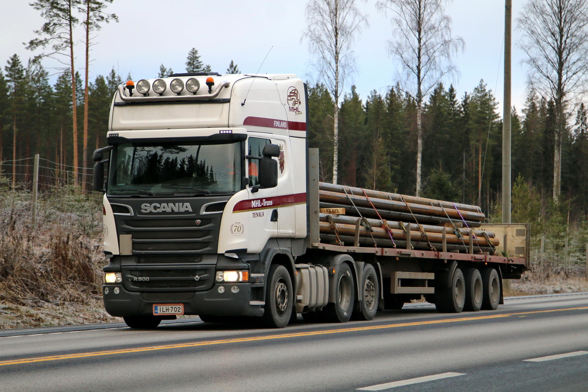 Финляндия, № ILH-702 — Scania ('2013) R500