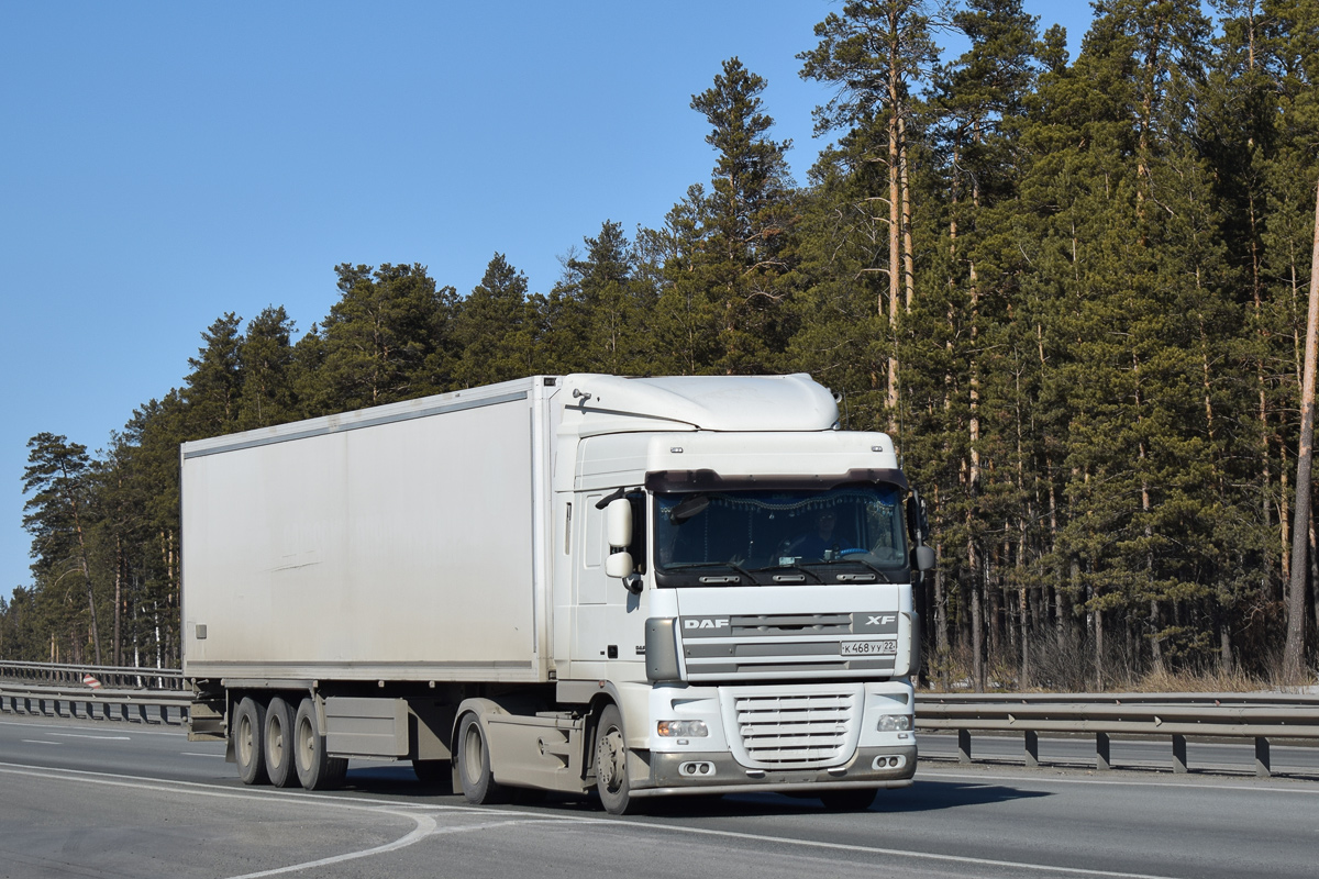 Алтайский край, № К 468 УУ 22 — DAF XF105 FT