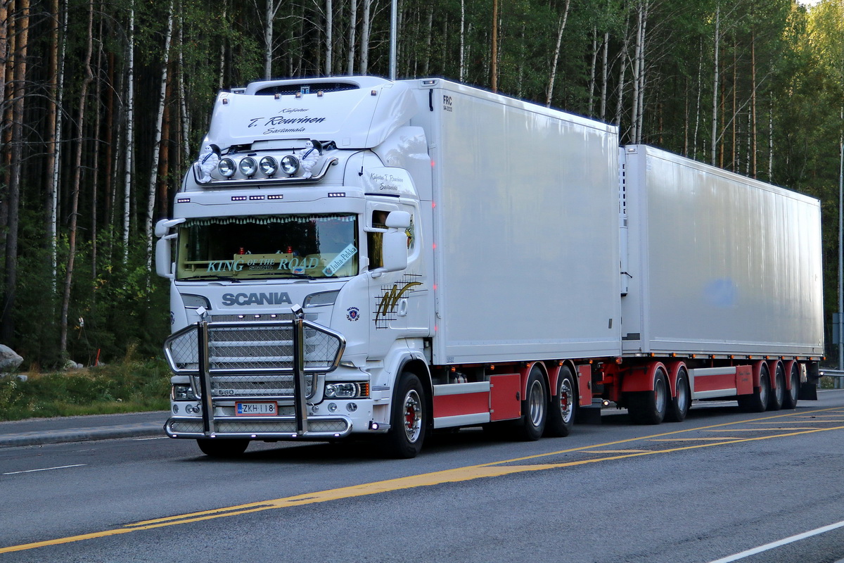 Финляндия, № ZKH-118 — Scania ('2013) R560