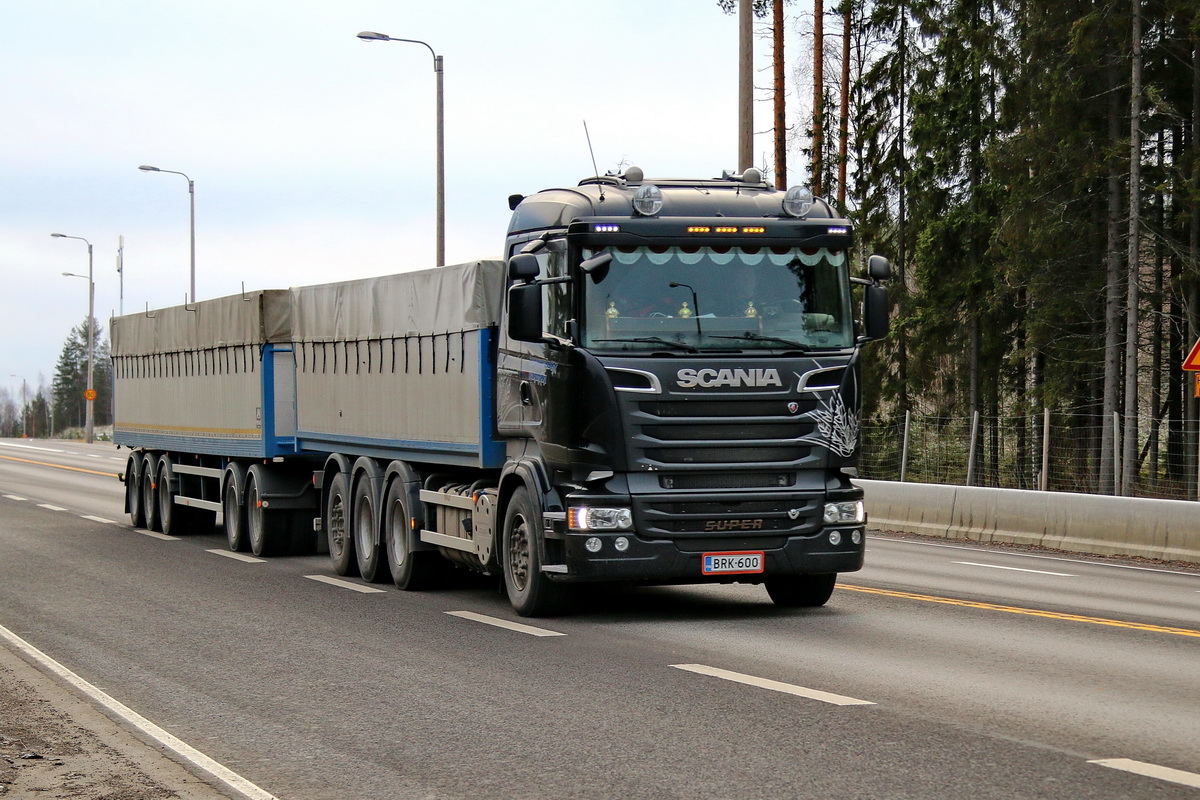 Финляндия, № BRK-600 — Scania ('2013) R620
