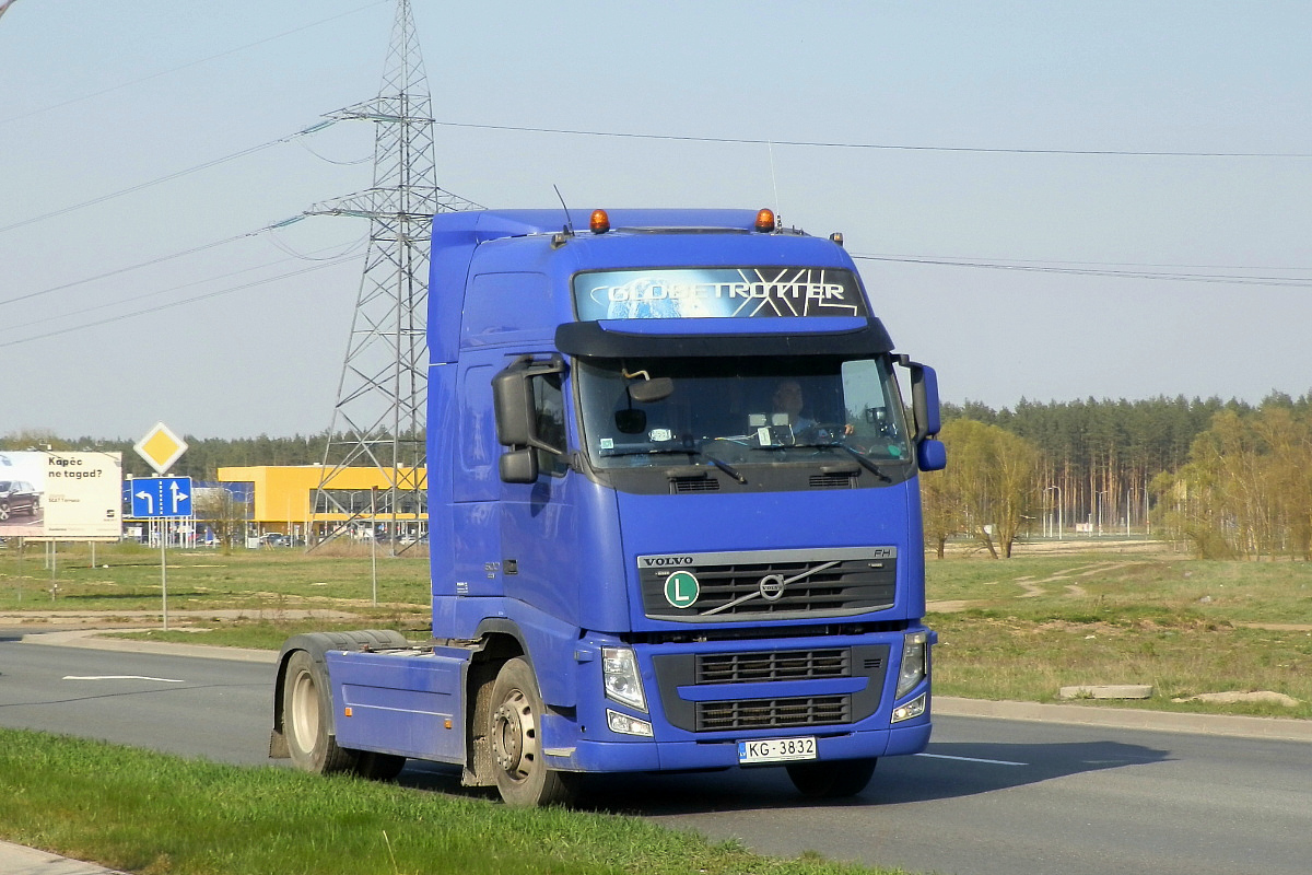 Латвия, № KG-3832 — Volvo ('2008) FH.500