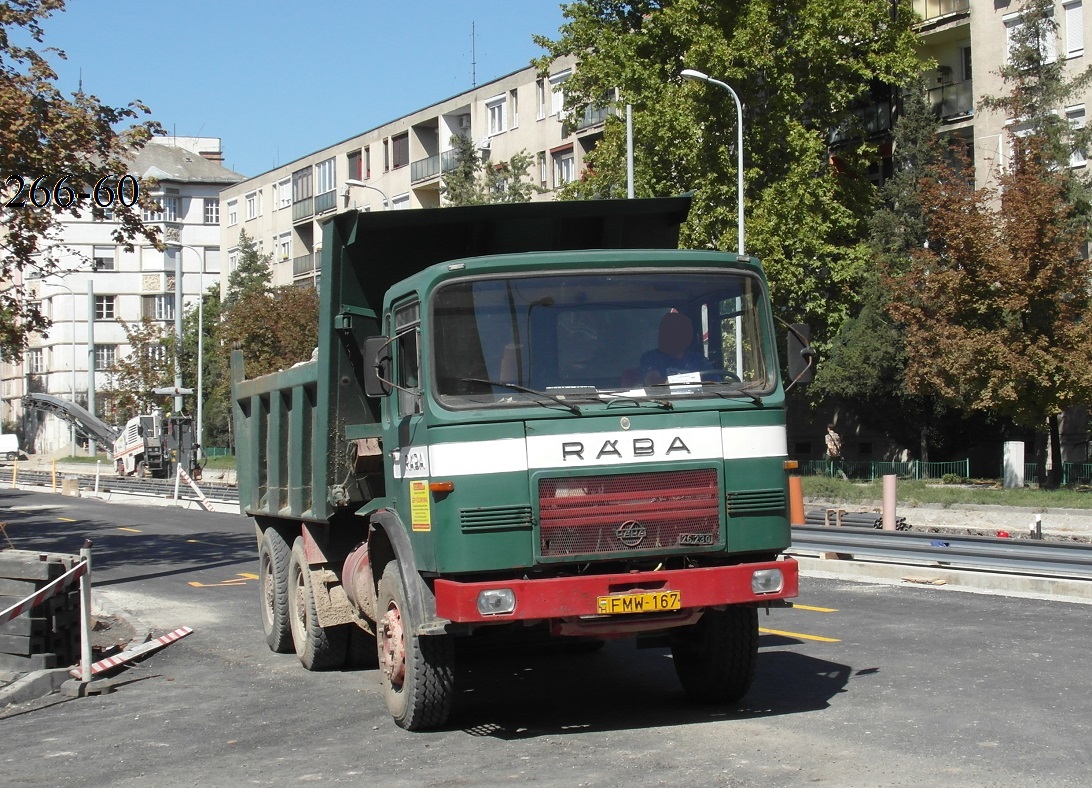 Венгрия, № FMW-167 — Rába U26.230 DFK; Венгрия — Работы по строительству и реконструкции трамвайной сети в Будапеште