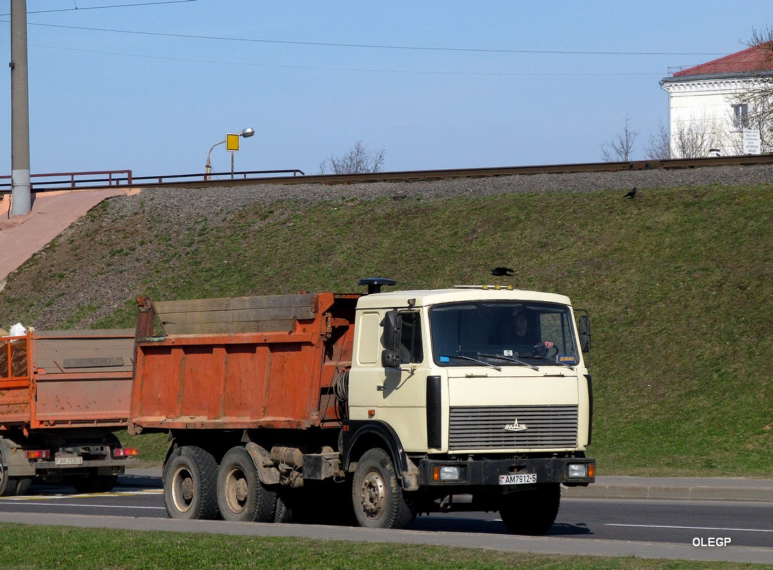 Минская область, № АМ 7912-5 — МАЗ-5516 (общая модель)