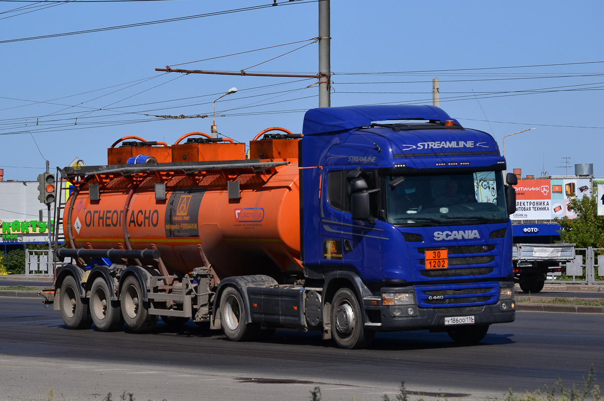 Татарстан, № У 186 ОО 116 — Scania ('2013) G440