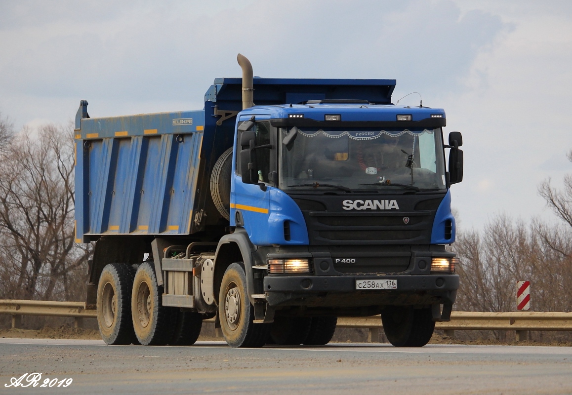 Воронежская область, № С 258 АХ 136 — Scania ('2011) P400