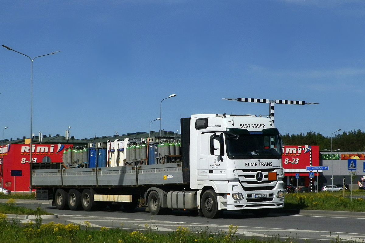 Эстония, № 143 BCK — Mercedes-Benz Actros ('2009) 1844