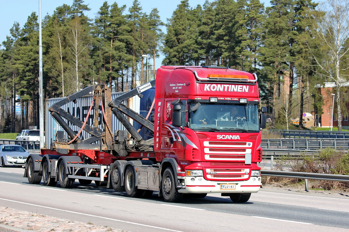 Финляндия, № FLU-161 — Scania ('2004) R560