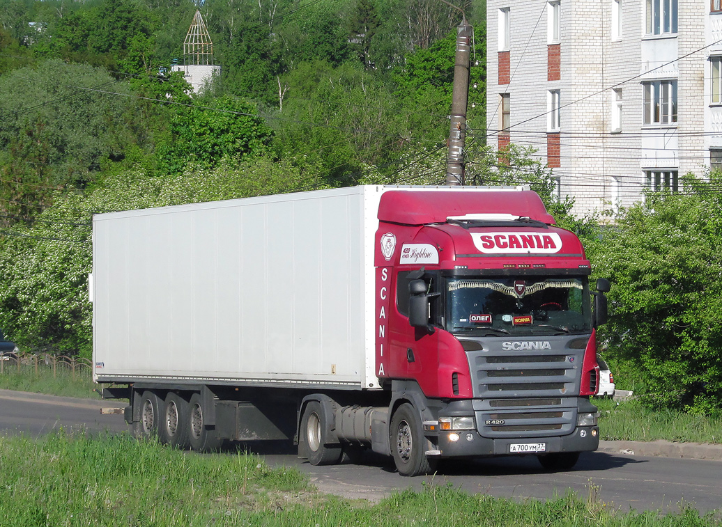Ивановская область, № А 700 УМ 37 — Scania ('2004) R420