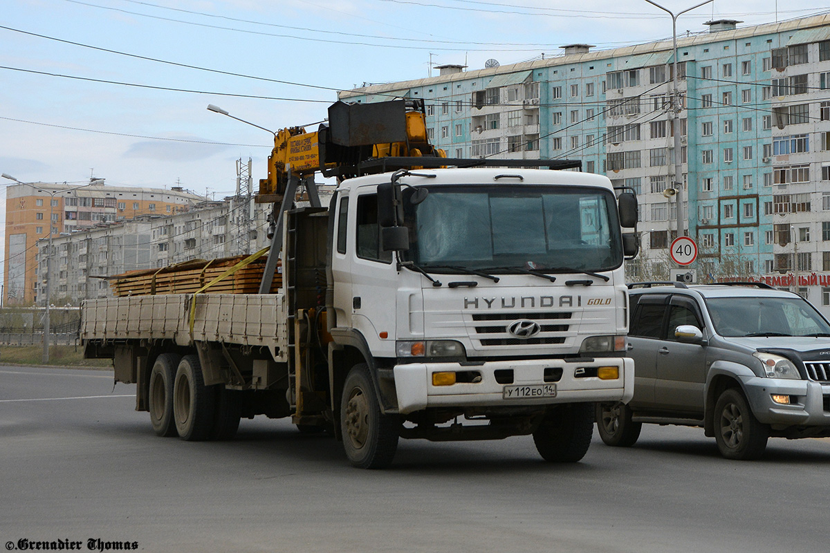 Саха (Якутия), № У 112 ЕО 14 — Hyundai Super Truck (общая модель)