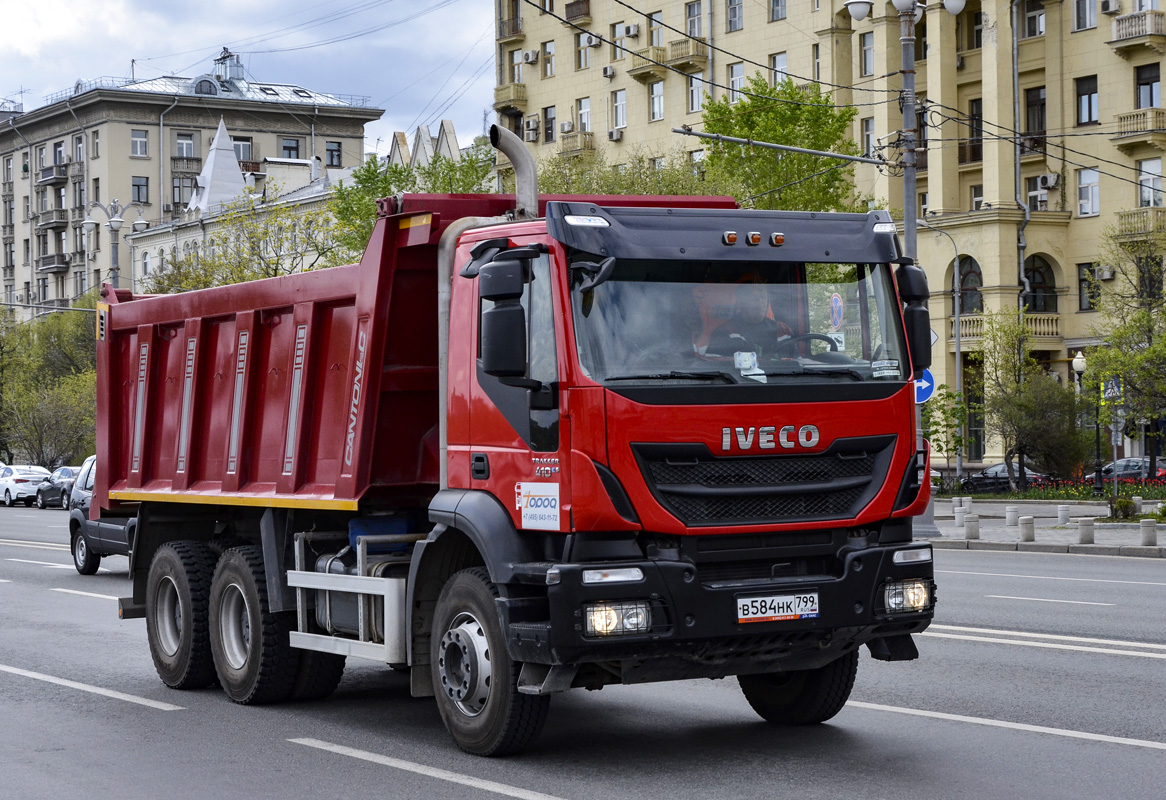 Москва, № В 584 НК 799 — IVECO Trakker ('2013)