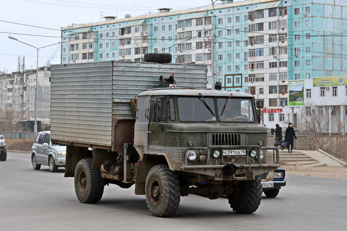 Саха (Якутия), № О 391 ЕВ 14 — ГАЗ-66 (общая модель)