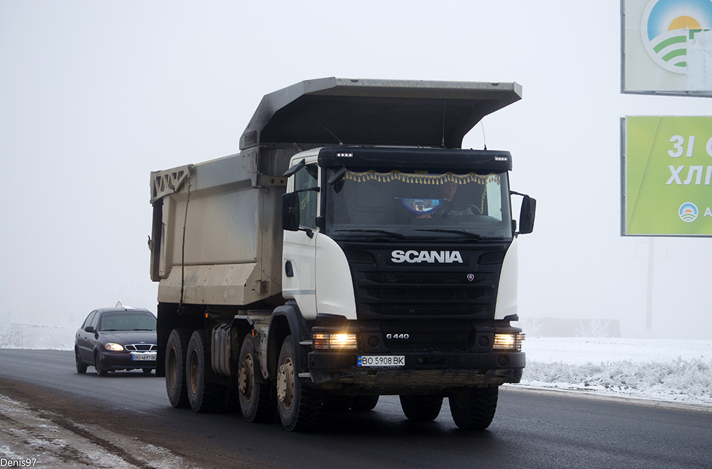 Тернопольская область, № ВО 5908 ВК — Scania ('2013) G440