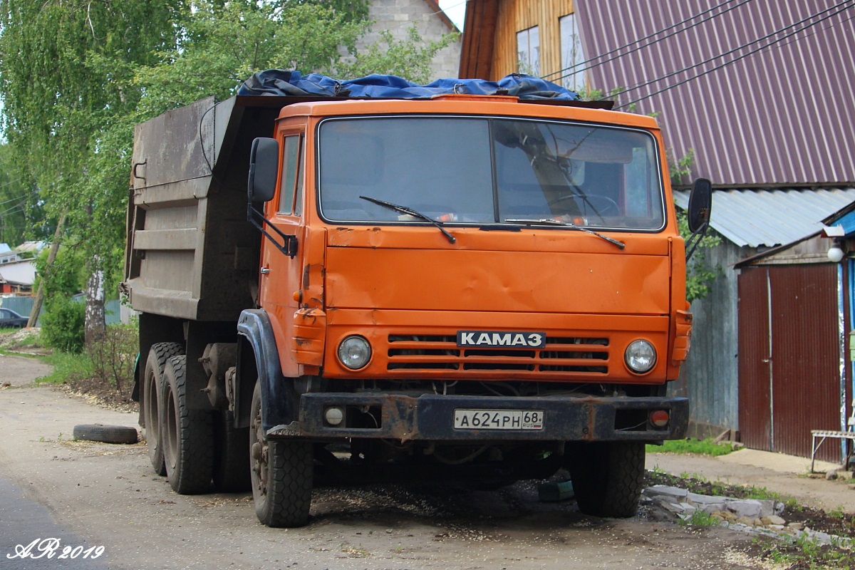 Тамбовская область, № А 624 РН 68 — КамАЗ-5511