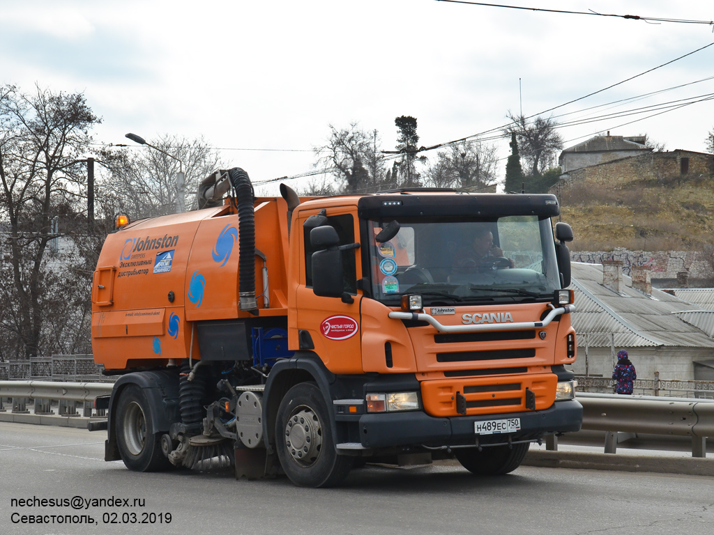 Севастополь, № Н 489 ЕС 750 — Scania ('2011) P230
