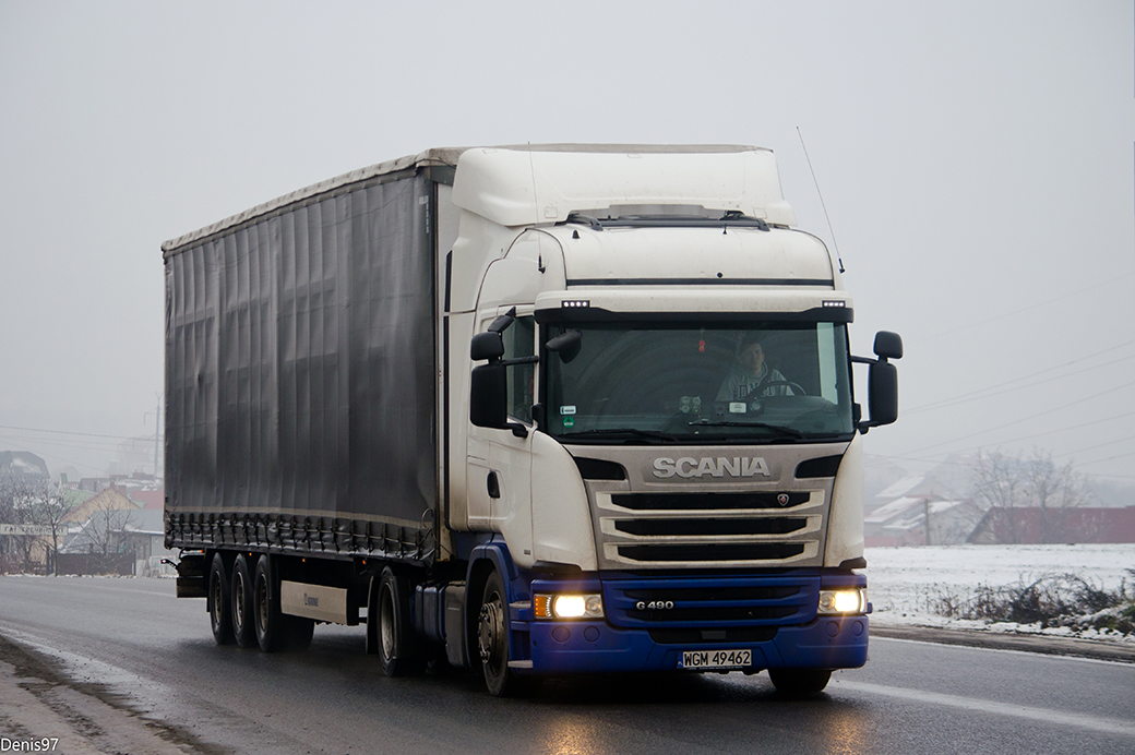 Польша, № WGM 49462 — Scania ('2013) G490