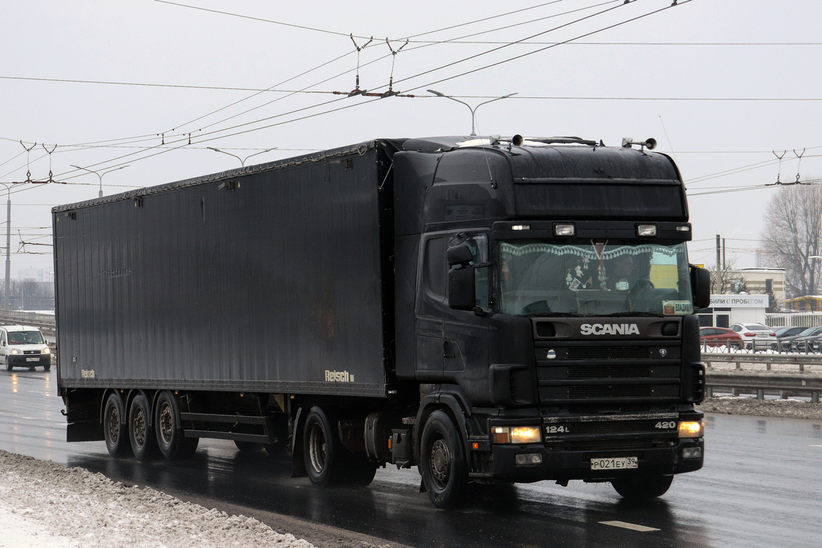 Калининградская область, № Р 021 ЕУ 39 — Scania ('1996) R124L