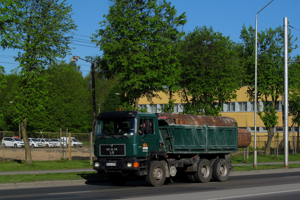 Литва, № ACA 319 — MAN F90 (общая модель)