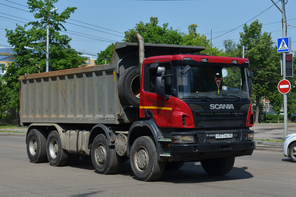 Калужская область, № О 977 НС 40 — Scania ('2011) P400