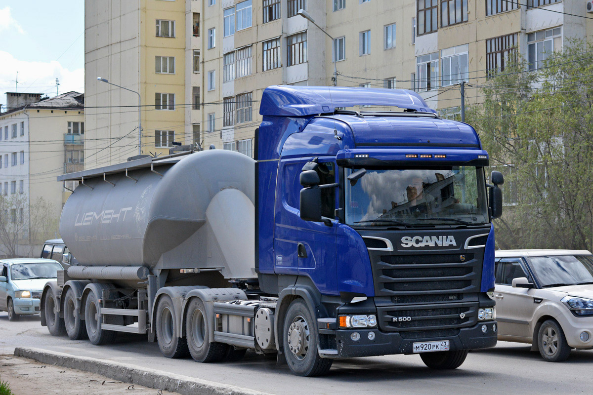 Саха (Якутия), № М 920 РК 43 — Scania ('2013) R500