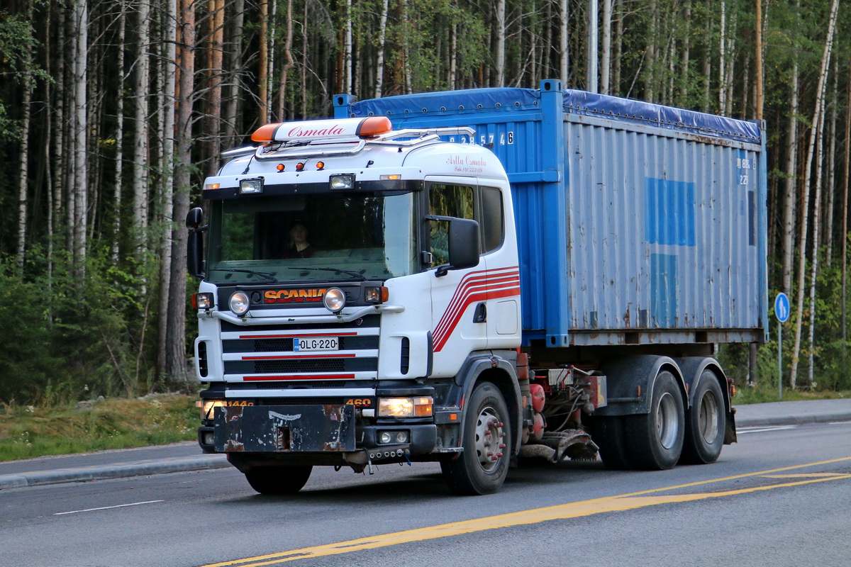 Финляндия, № OLG-220 — Scania ('1996) R144G