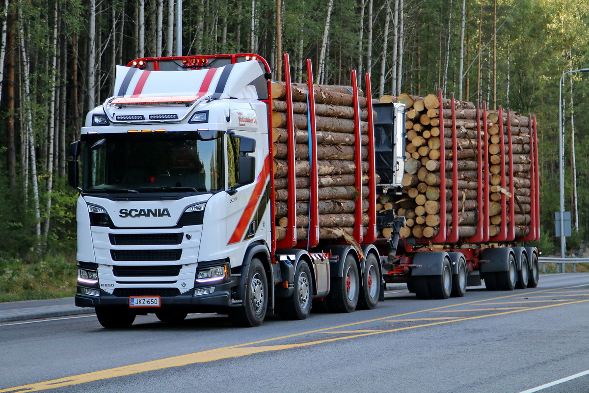 Финляндия, № JKZ-650 — Scania ('2016) R650