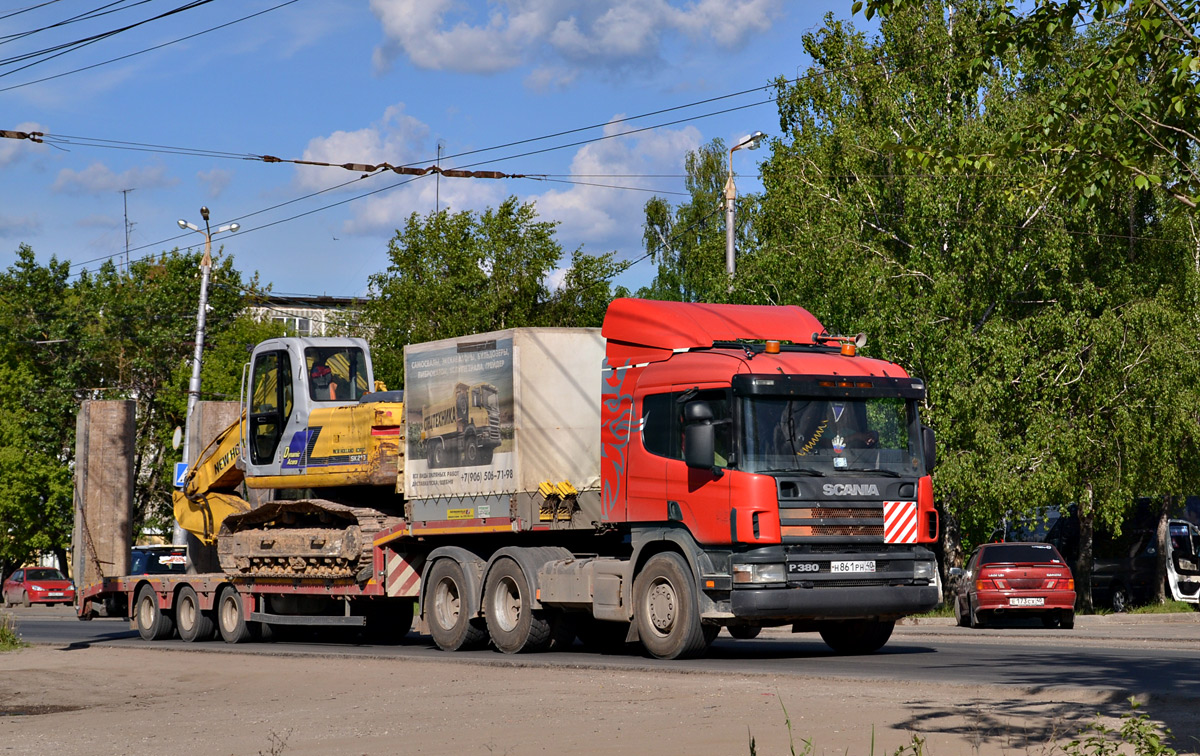 Калужская область, № Н 861 РН 40 — Scania ('1996) P114L