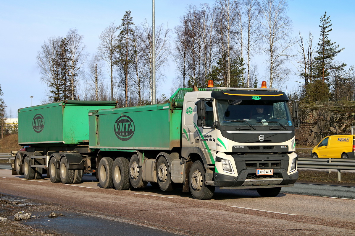 Финляндия, № KMO-415 — Volvo ('2013) FMX.540