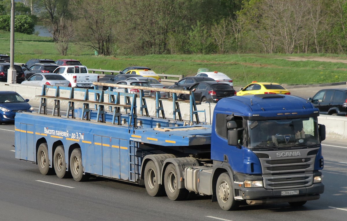 Московская область, № О 386 ЕН 750 — Scania ('2011) P440