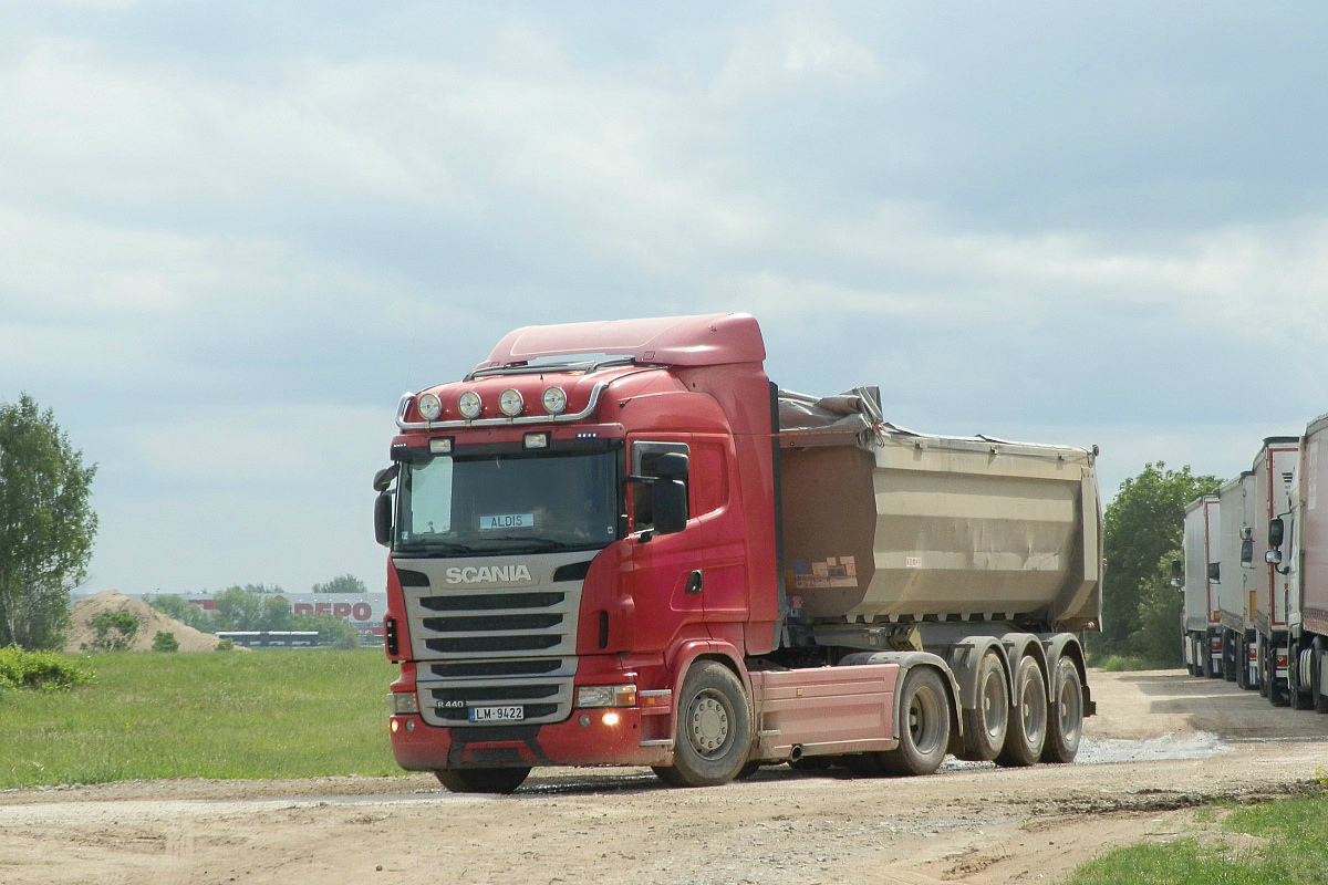 Латвия, № LM-9422 — Scania ('2009) R440