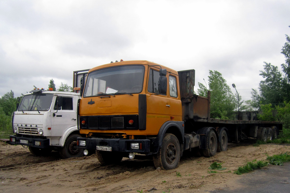 Тюменская область, № Н 736 ХВ 72 — МАЗ-64227