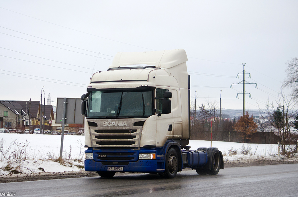 Польша, № KR 1HE74 — Scania ('2013) G490