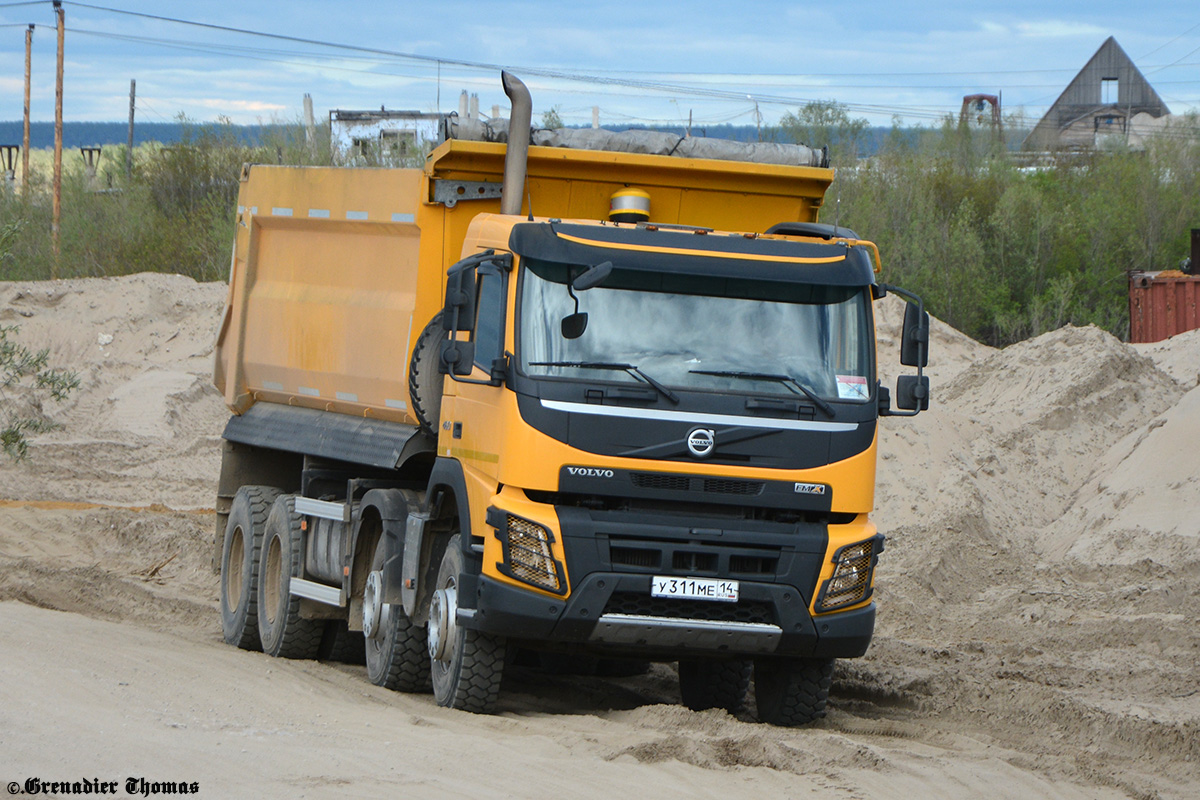 Саха (Якутия), № У 311 МЕ 14 — Volvo ('2013) FMX.460 [X9P]