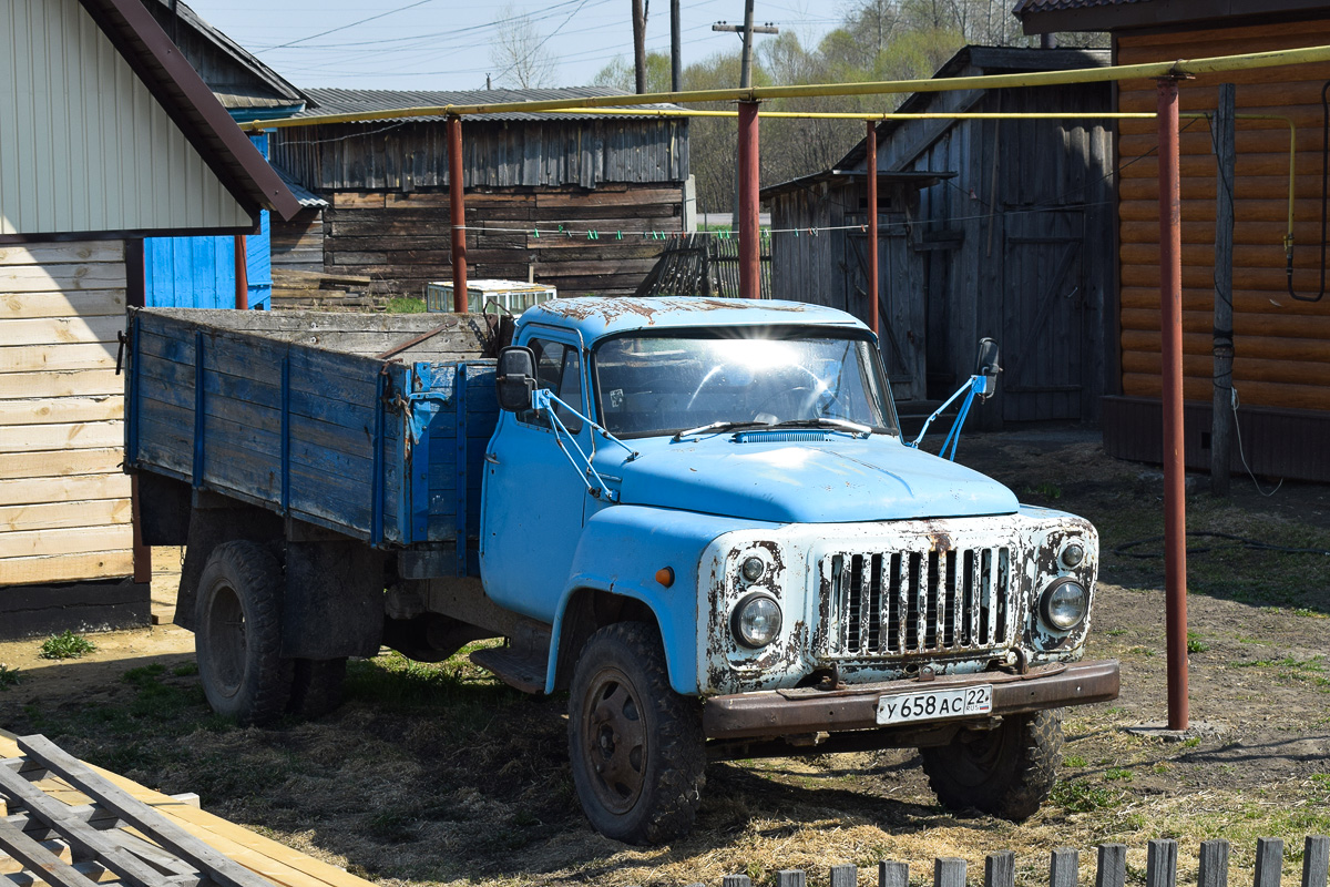 Алтайский край, № У 658 АС 22 — ГАЗ-52/53 (общая модель)