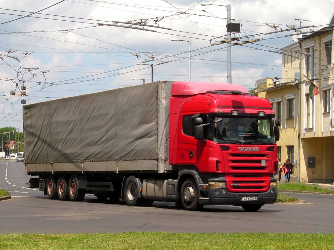 Брестская область, № АЕ 6125-1 — Scania ('2009) R420
