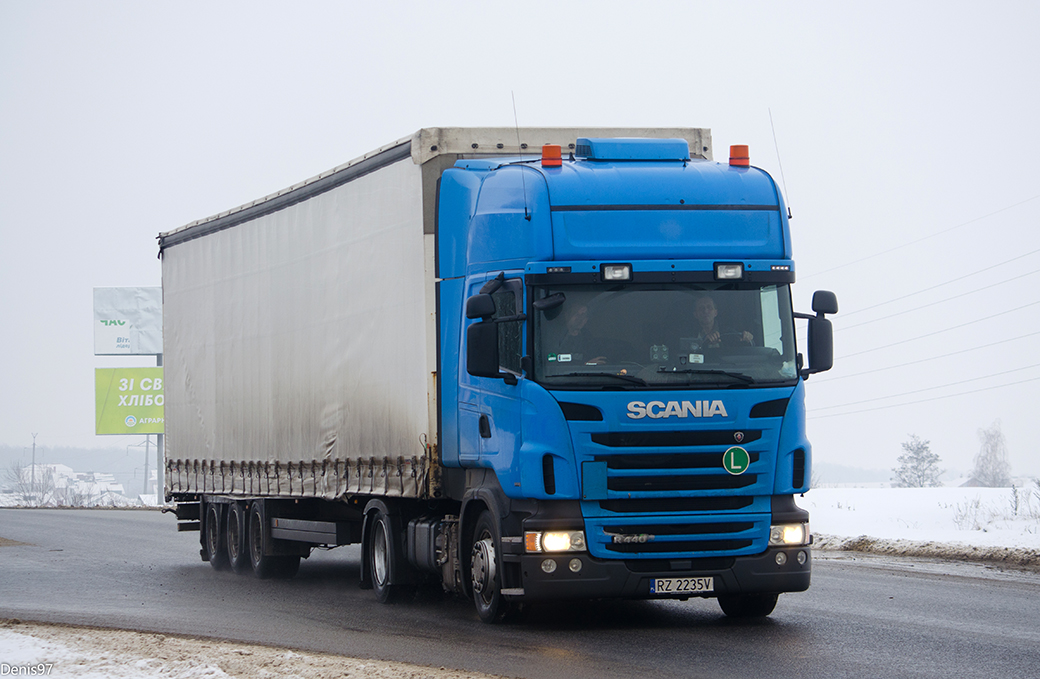 Польша, № RZ 2235V — Scania ('2009) R440