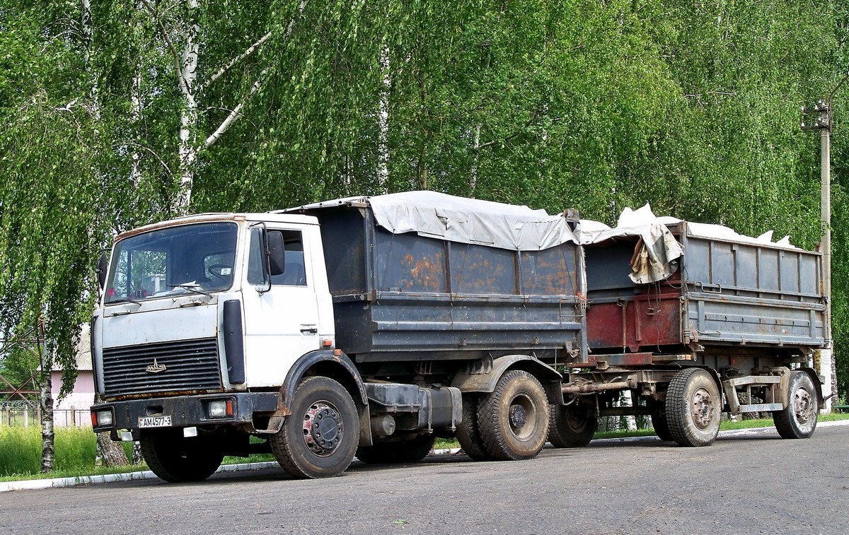 Гомельская область, № АМ 4577-3 — МАЗ-5551 (общая модель)