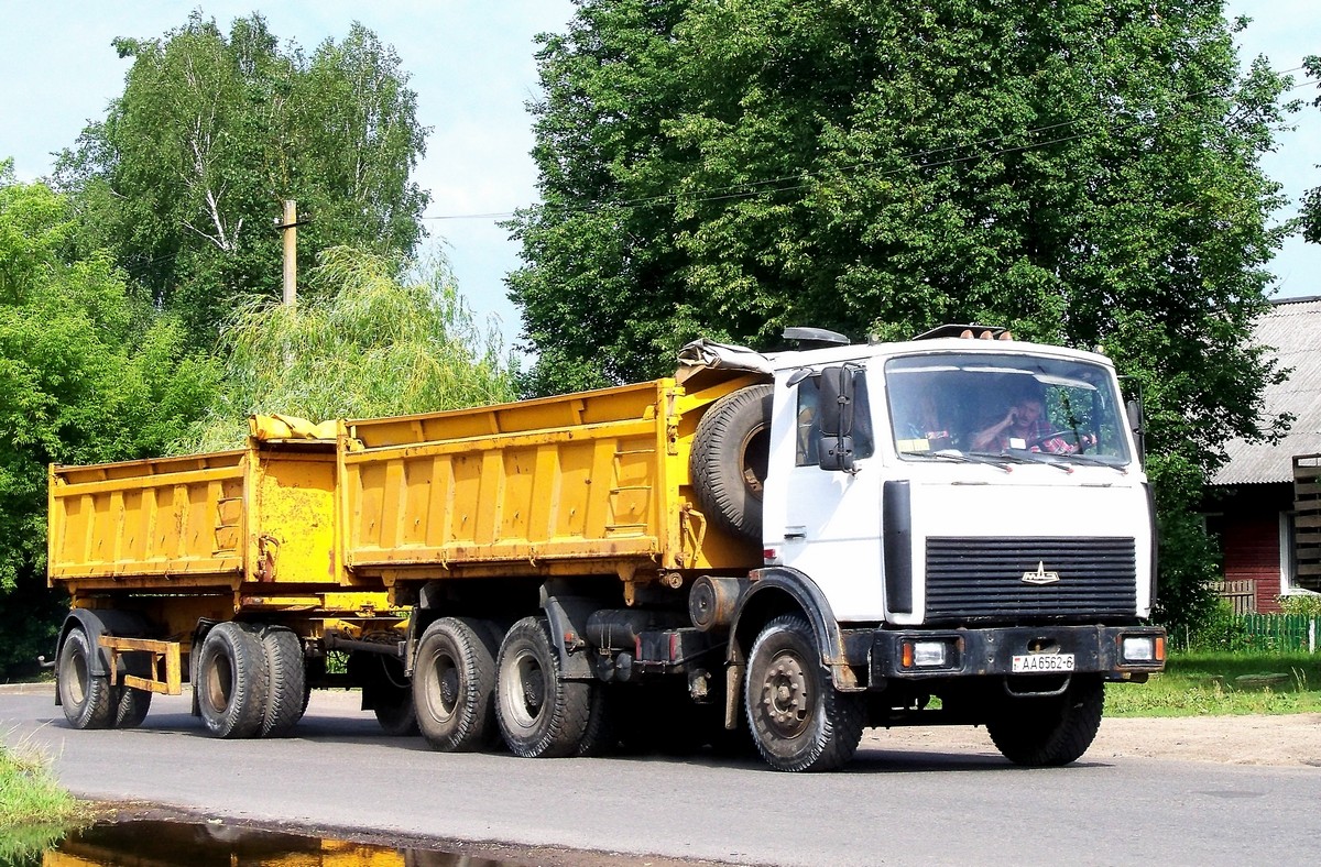 Могилёвская область, № АА 6562-6 — МАЗ-5516 (общая модель)
