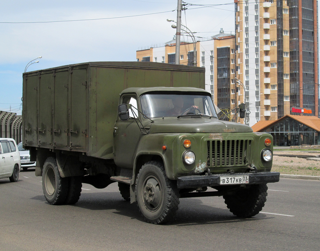 Бурятия, № В 317 КВ 03 — ГАЗ-53-12