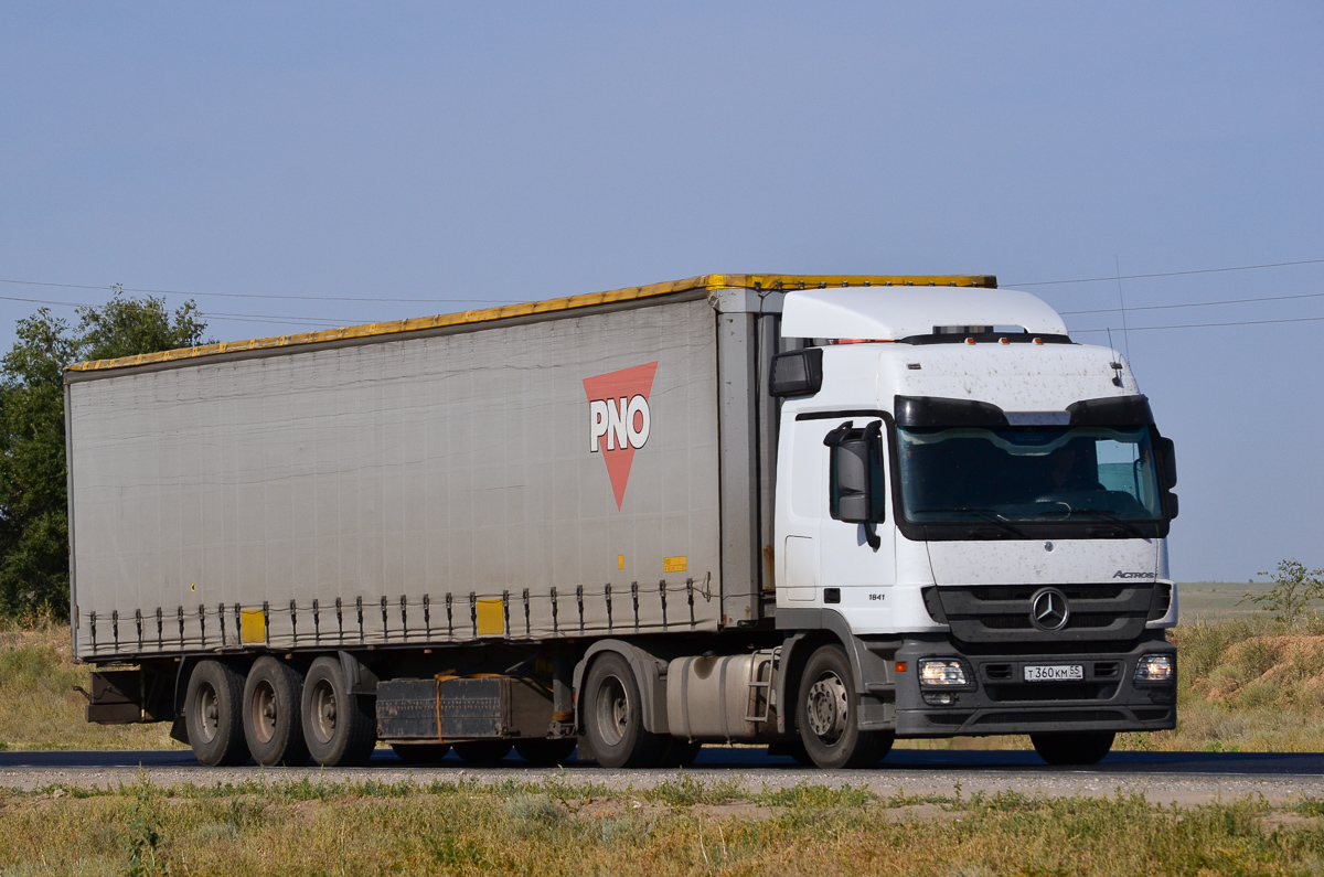 Омская область, № Т 360 КМ 55 — Mercedes-Benz Actros ('2009) 1841