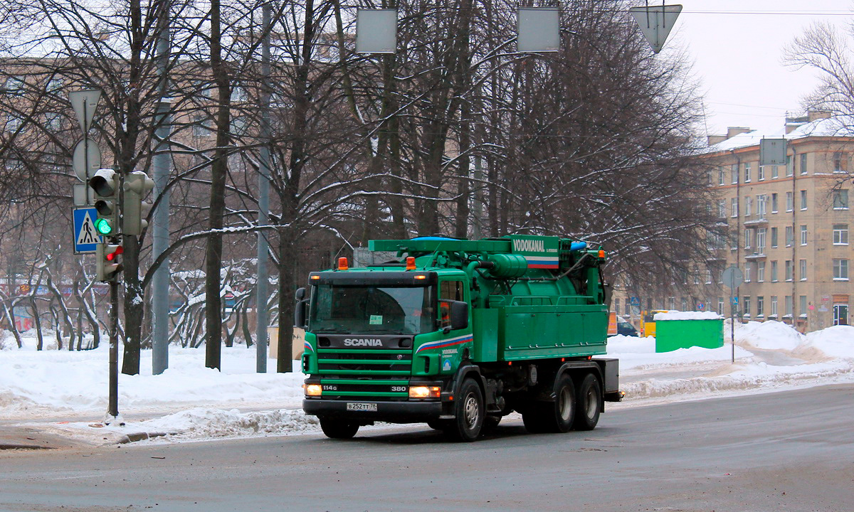 Санкт-Петербург, № В 252 ТТ 78 — Scania ('1996) P114G