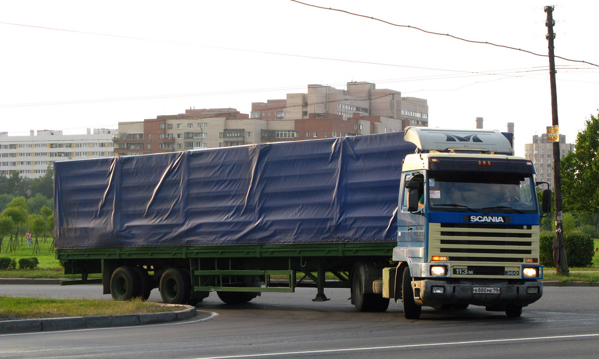 Санкт-Петербург, № В 880 МЕ 98 — Scania (III) R113M