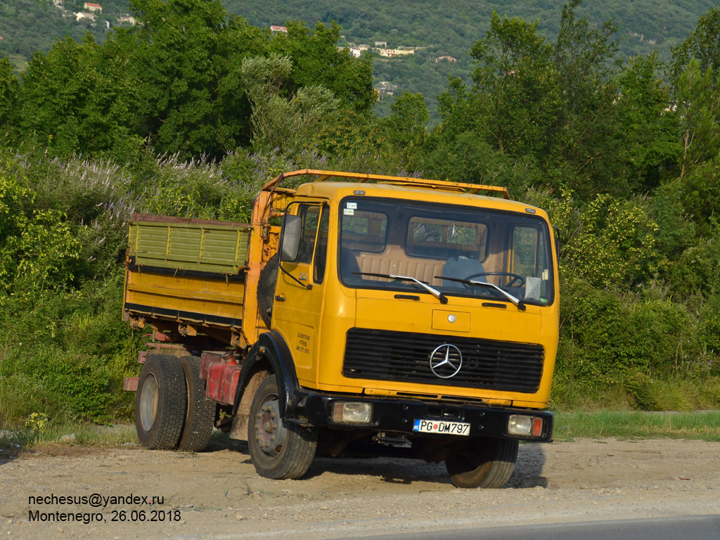 Черногория, № PG DM797 — Mercedes-Benz NG (общ. мод.)