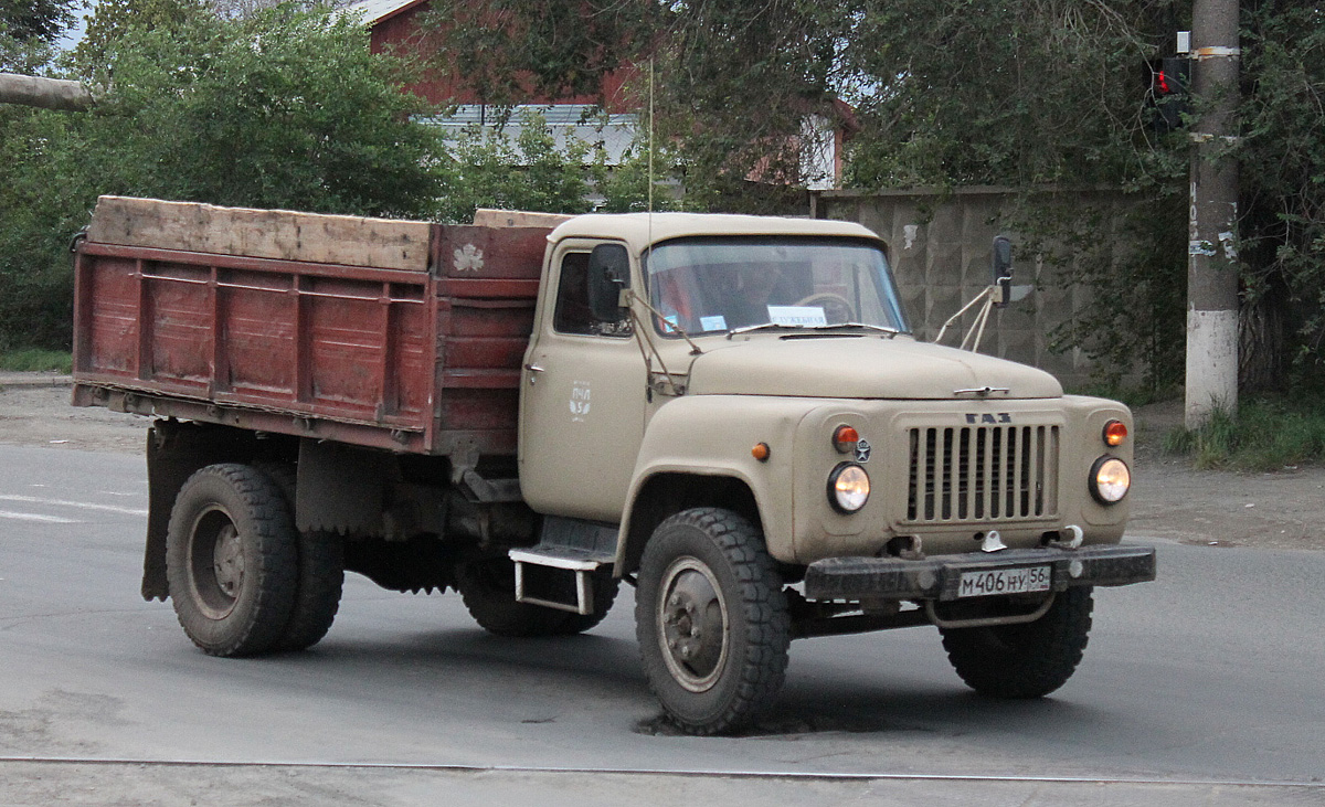 Оренбургская область, № М 406 НУ 56 — ГАЗ-53-02