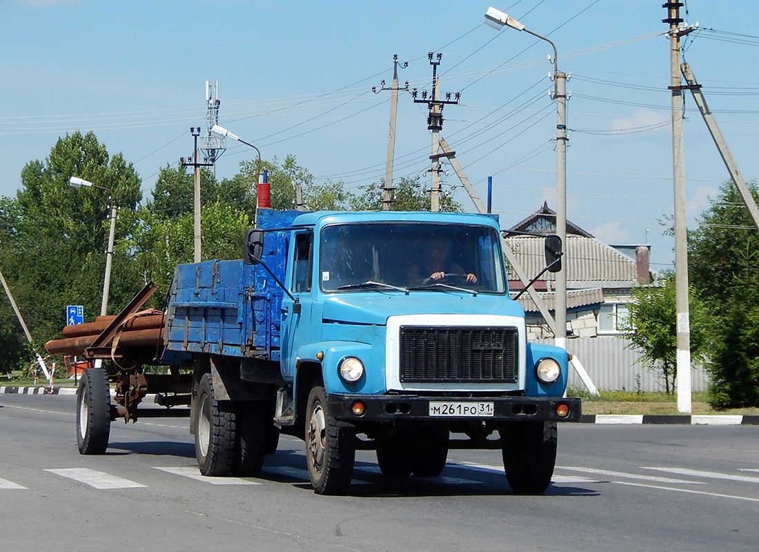 Белгородская область, № М 261 РО 31 — ГАЗ-3307