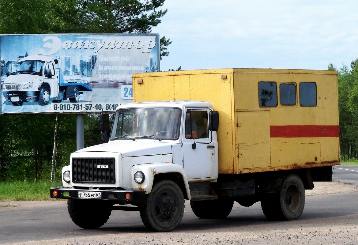 Смоленская область, № Р 755 ЕС 67 — ГАЗ-3307