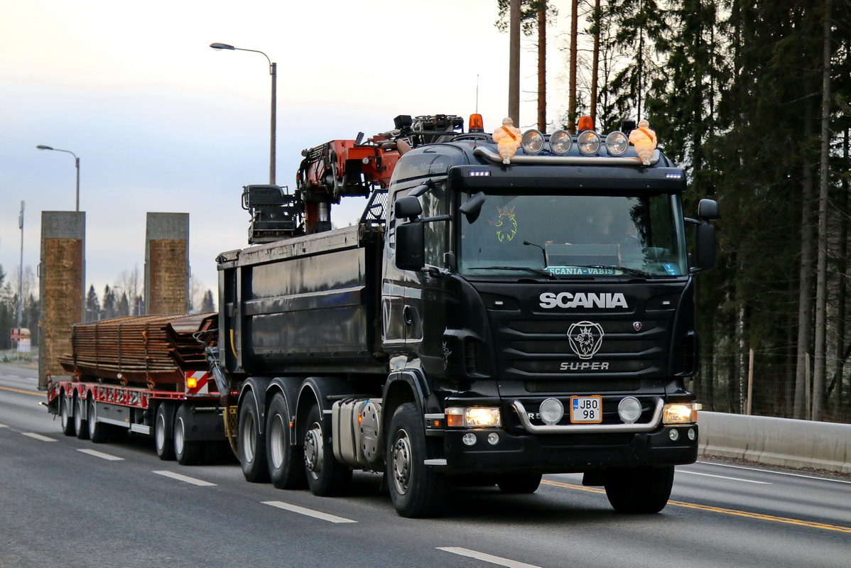 Финляндия, № JBO-98 — Scania ('2009, общая модель)
