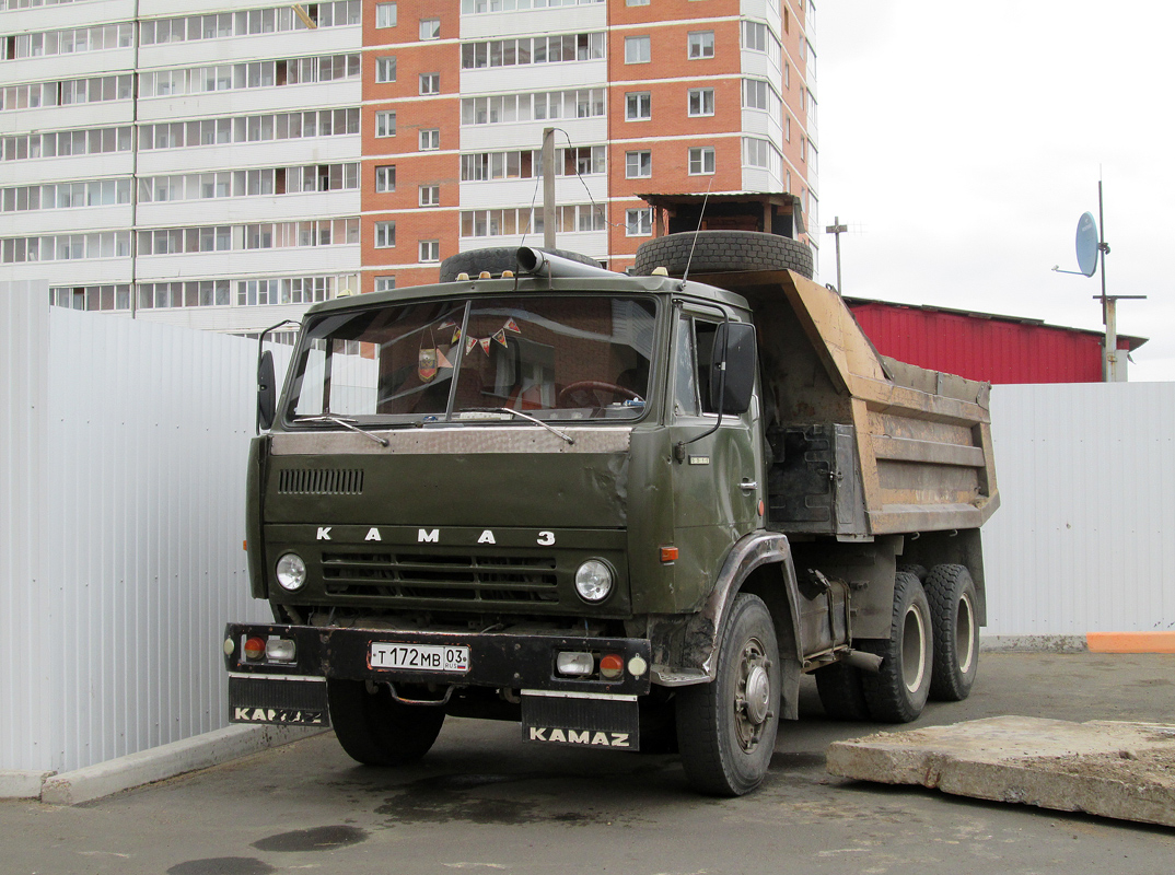 Бурятия, № Т 172 МВ 03 — КамАЗ-55111 (общая модель)