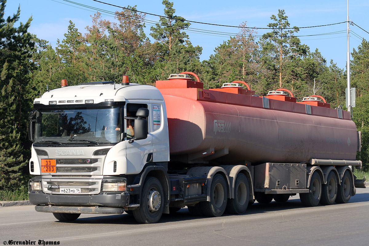 Саха (Якутия), № М 623 МВ 14 — Scania ('2011) P400
