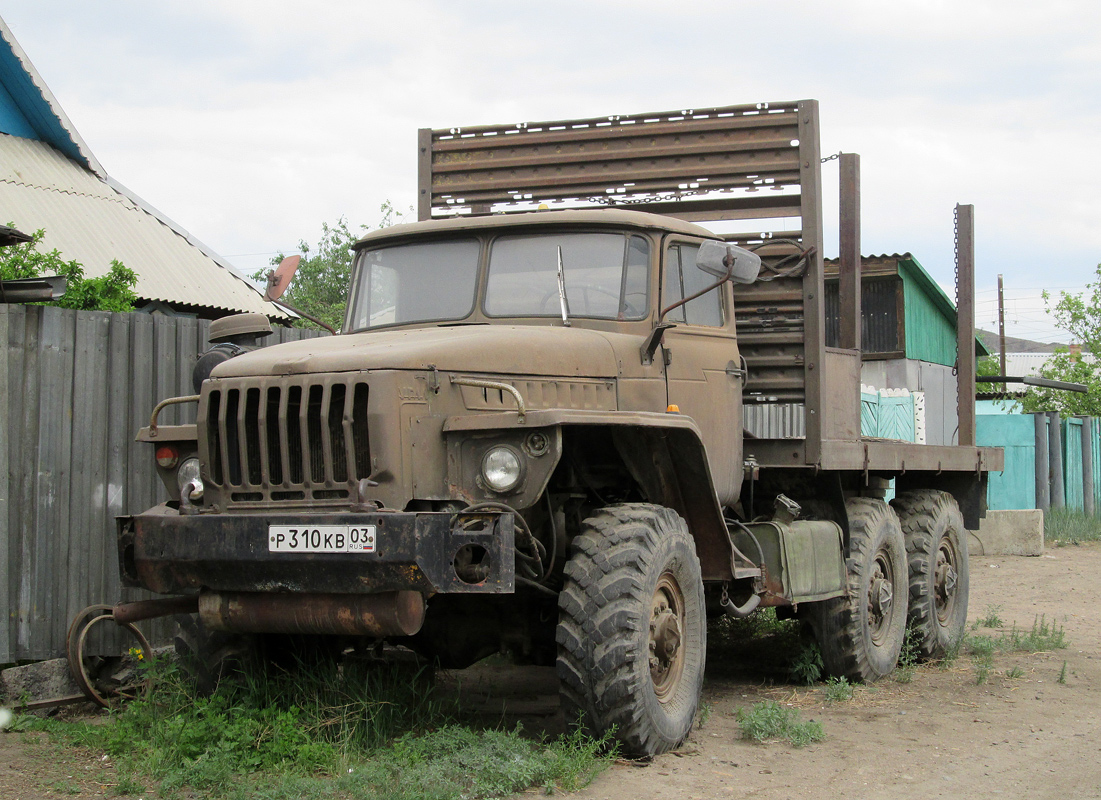 Бурятия, № Р 310 КВ 03 — Урал-4320 (общая модель)