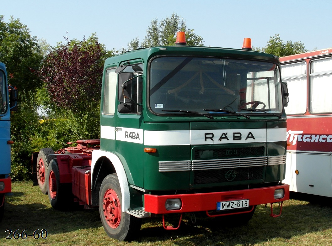 Венгрия, № MWZ-618 — Rába (общая модель); Венгрия — IX. Nemzetközi Ikarus, Csepel és Veteránjármű Találkozó, Polgár (2016)